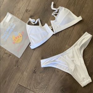 Aurelle DANY White Bikini